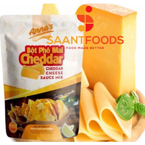 Bột Phô Mai Cheddar ANNA'S - 500 gram