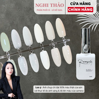 Sơn gel trắng sữa RAMYLA Nghi Thảo