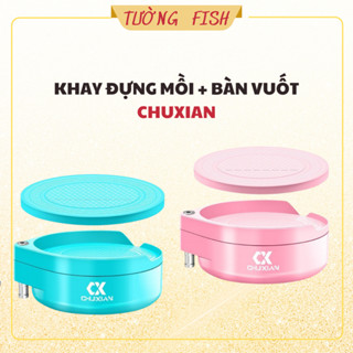 Khay Đựng Mồi CHUXIAN Khay Mồi Câu Cá ABS Khay
