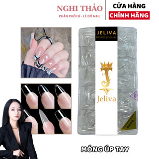 Móng úp tay JELIVA hộp 500 móng Nghi Thảo