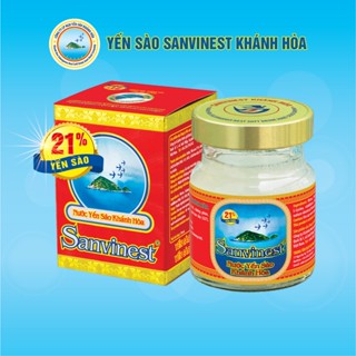 Nước Yến sào Sanvinest Khánh Hòa đóng lọ 70ml, 21% Yến sào dành cho mọi độ tuổi.