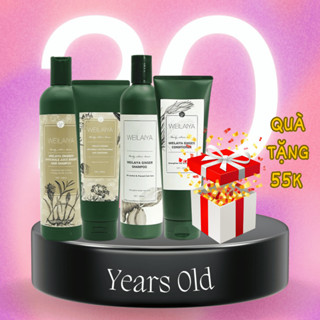 Bộ Dầu Gội Weilaiya Tinh Chất Gừng Hỗ Trợ Mọc Tóc Ngăn Rụng Tóc