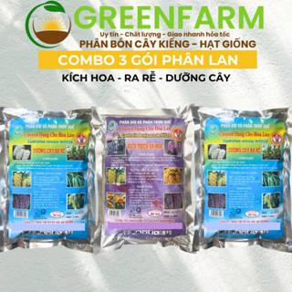 PHÂN BÓN LAN TÚI LƯỚI ( 36 Tép ) DƯỠNG CÂY - RA HOA - Combo 3 Gói ( 36 Túi ) 2 Gói Dưỡng Cây - Ra Rễ và 1 Gói Kích Ra Ho