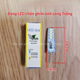 Bóng led, chân ghim siêu sáng, bóng đèn thờ cao cấp bóng sơ cua