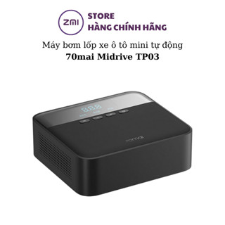 Máy bơm lốp ô tô xe hơi mini tự động 70mai Midrive TP03 - Bảo hành 6 tháng