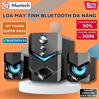 Loa Vi Tính Bluetooth Để Bàn D222 LED Hiệu Ứng Mắt Cú Siêu Đẹp Âm Thanh Vòm 8D Núm Chỉnh Bass Treble