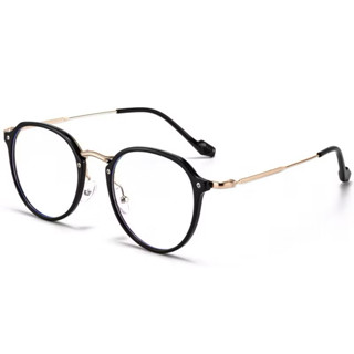 Gọng kính mắt tròn teen gọng nhựa unisex nam nữ - ngố mèo - Bự Store