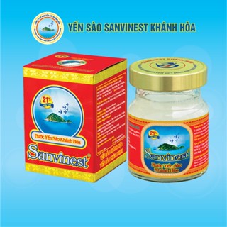 [Combo 30 lọ 70ml, 21% Yến sào] Nước Yến sào Sanvinest Khánh Hòa dành cho mọi độ tuổi.
