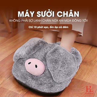 Túi sưởi chân sạc điện Easy, ủ ấm chân mùa lạnh, hàng cao cấp, siêu an toàn, siêu ấm, chất liệu lông mượt và ấm áp