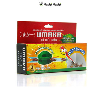 Bả diệt gián Umaka hộp 3 viên - Hachi Hachi Japan Shop