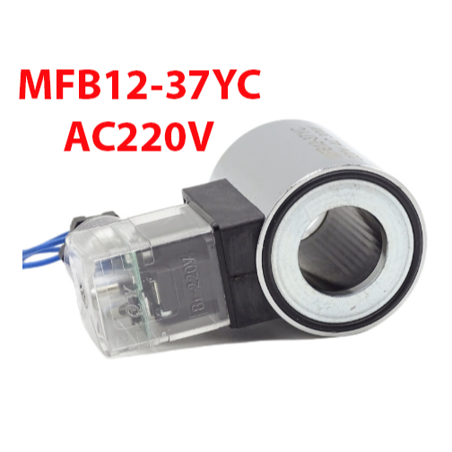 Cuộn Hút Van Thủy Lực MFB12-37YC 220V AC – Coil Van Điện Từ Trục 23mm Cao 51mm, Lõi Đồng Bền Bỉ