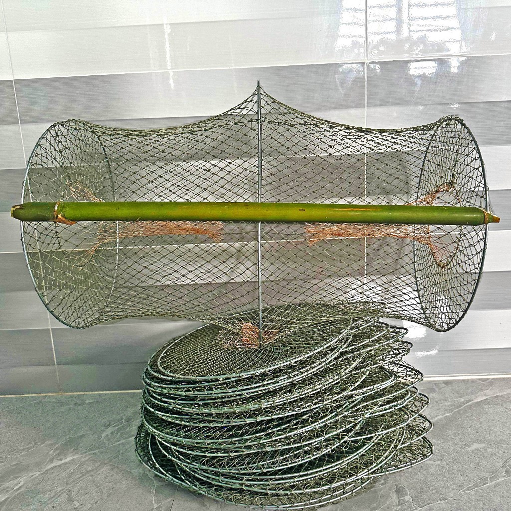 Lờ Cá Lóc Cải Tiến Vành Kẽm 30x52cm