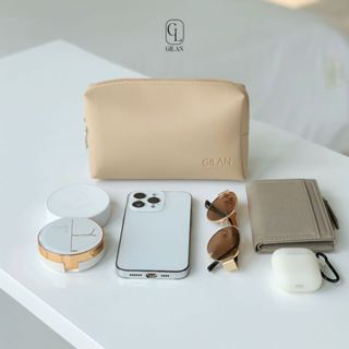 Túi da đựng đồ dùng cá nhân Pari bag by GILAN