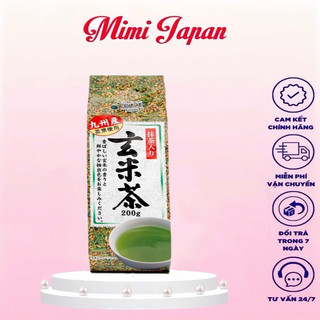 Trà Xanh Gạo Lứt Rang Nhật Bản Kunitaro Gói 200g