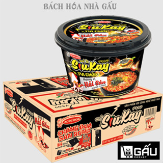 Thùng 12 Tô Mì Hải Sản SiuKay Tia Chớp 96g 