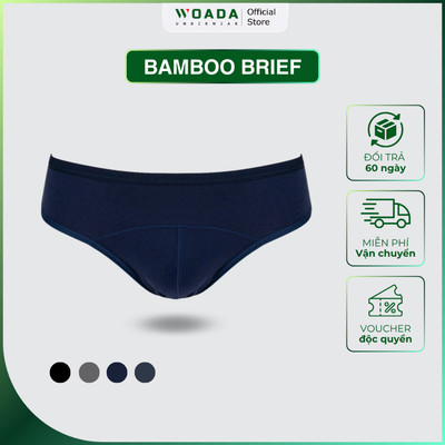 Quần Lót Nam Dáng Brief Chất Liệu Bamboo Thương Hiệu WOADA LK153