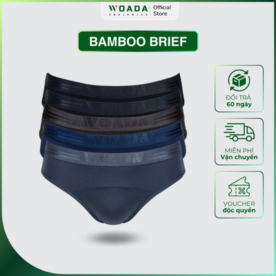 [COMBO 5] Quần Lót Nam Chất Liệu Bamboo Cao Cấp Thương Hiệu Woada LK151