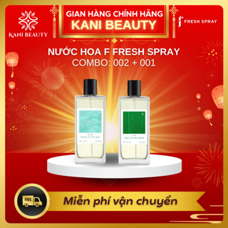 CHAI 02 + CHAI 01 - Nước hoa Gil Lê F Fresh Spray Hương Thơm Ngọt Ngào, Thanh Khiết [CHÍNH HÃNG]