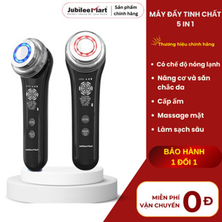  Máy Massage Mặt Nóng lạnh Jubilee Mart 5 In 1 Máy Đẩy Tinh Chất Điện Di Ion Nâng Cơ Trẻ Hóa Da 