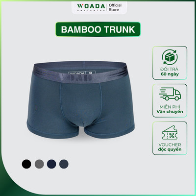 Quần Lót Nam Dáng Trunk Chất Liệu Bamboo Cao Cấp Thương Hiệu Woada LK152