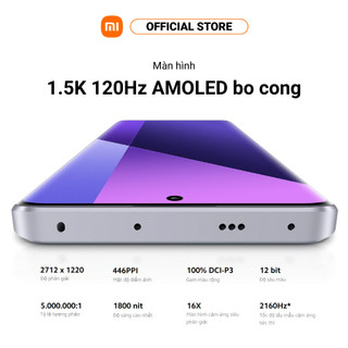 Điện thoại thông minh Redmi Note 13 Pro+ 5G (8+256GB) | Màn hình AMOLED 1.5K 6.67” | MTK D7200-Ultra | Camera 200MP OIS
