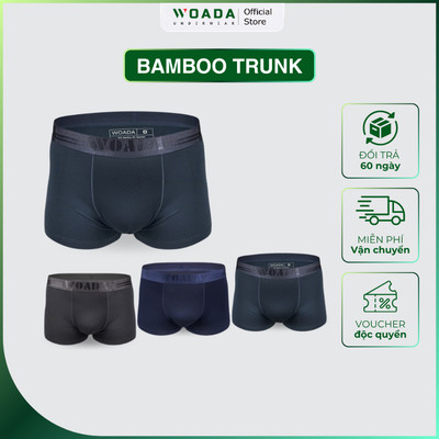 Quần Lót Nam Trunk Chất Liệu Bamboo Cao Cấp Thương Hiệu Woada LK157
