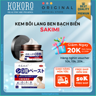 Kem Bôi Bạch Biến SAKIMI 30gr - Kem SAKIMI Bôi Lang Ben, Bạch biến, Hắc Lào Khôi Phục Làn Da Đều Màu