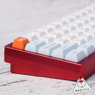 Keycap ASA Salmon PBT doubleshot  ASA profile nút bàn phím cơ rẻ đẹp mkgshop