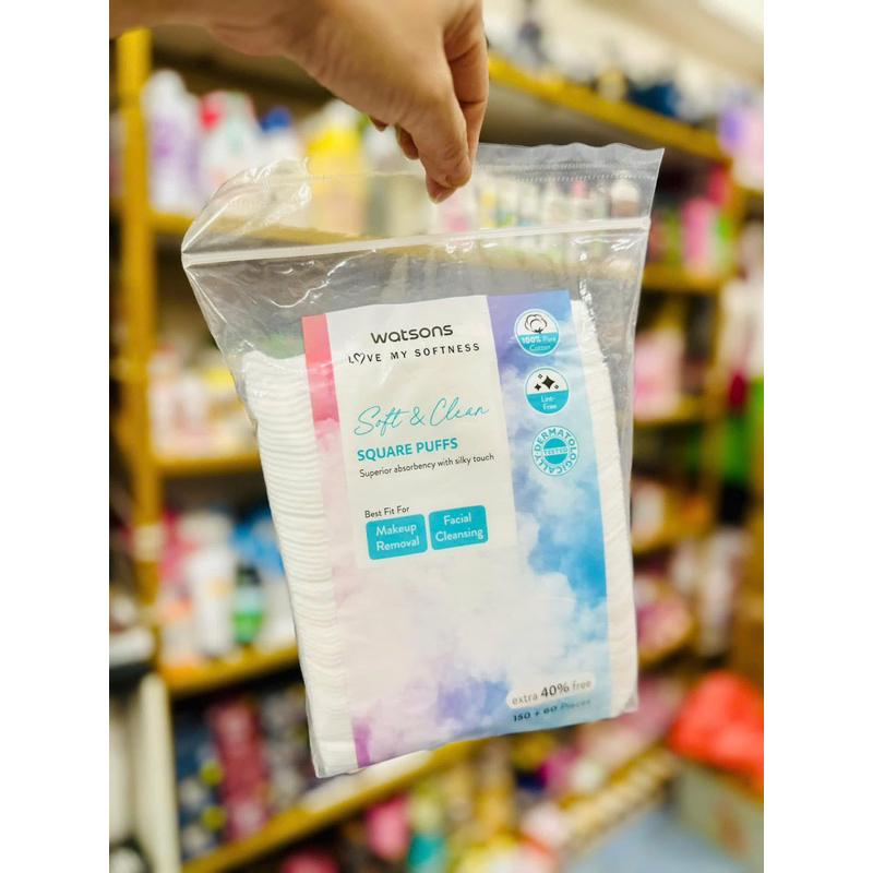 Bông tẩy trang watson