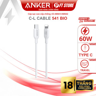  Cáp Sạc Nhanh ANKER 541 BioBased USB-C to L đạt thích hợp iP14 trở xuống  Japan version  - A80A1 2 