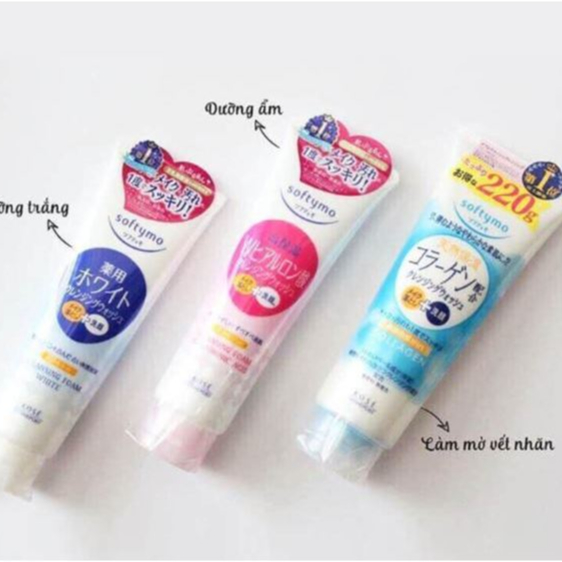 Sữa rửa mặt Kose Softimo Nhật Bản dành cho mọi loại da