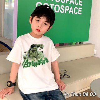 <5kg_40kg> Áo phông tay ngắn in hình cho bé chất liệu thun cotton mềm mịn thấm hút mồ hôi siêu thoải mái