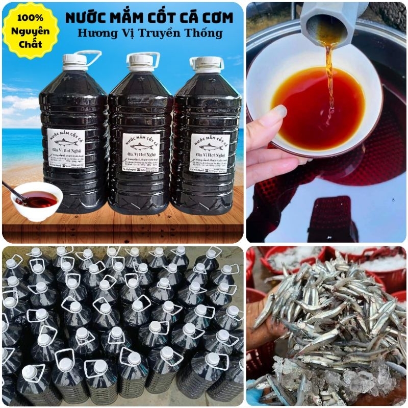 Nước Mắm Cốt (5 Lít - 1 Lít )