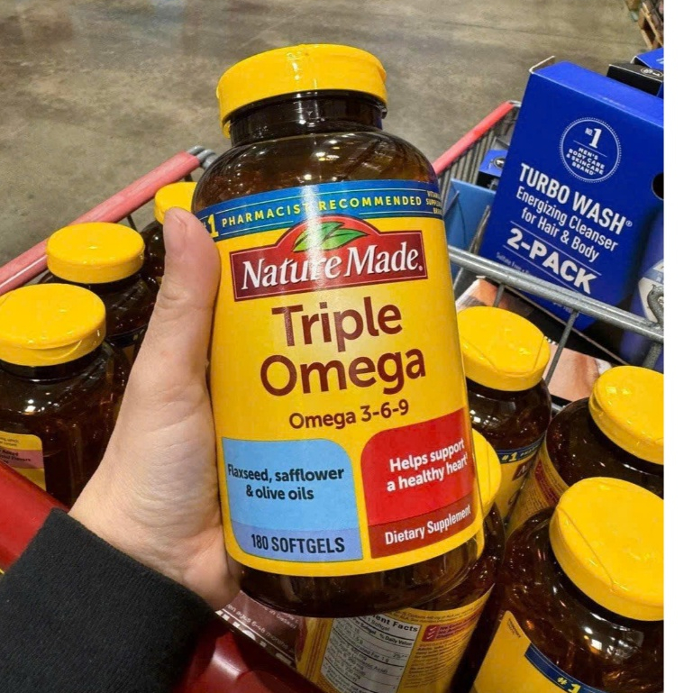 TRIPLE OMEGA 3-6-9 của Nature Made 150 viên Mỹ