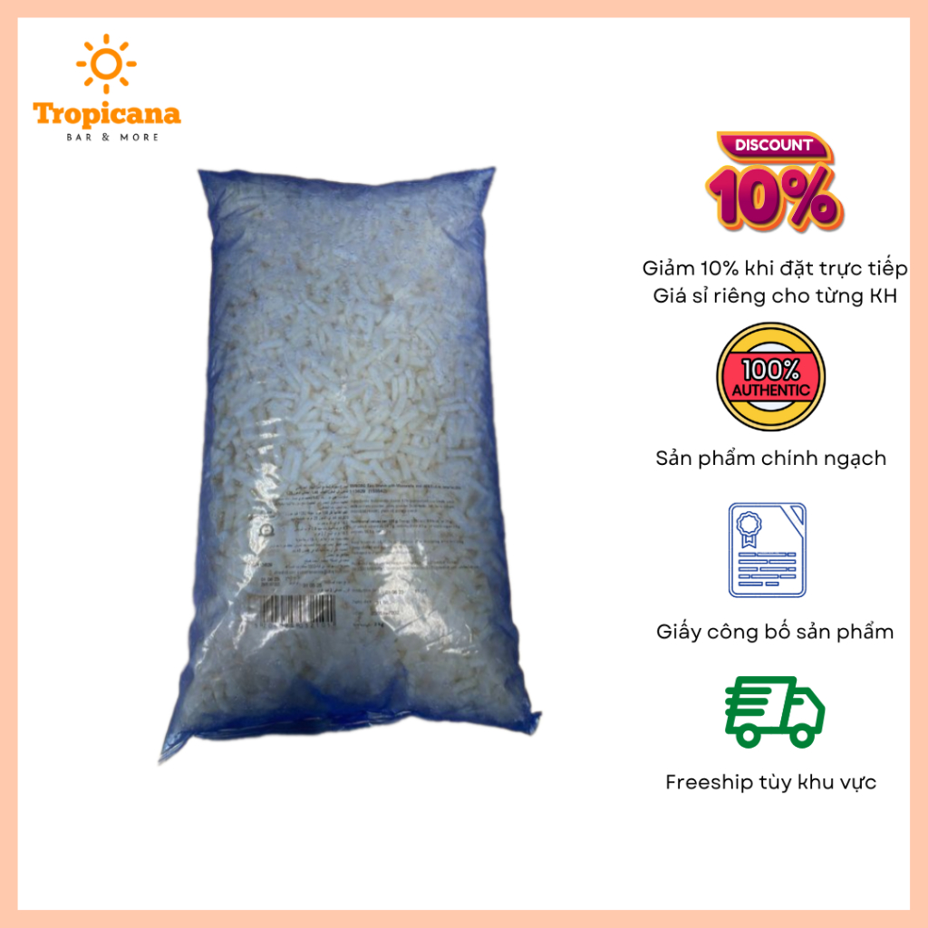 Phô mai Mozzarella bào Emborg - Gói 2kg