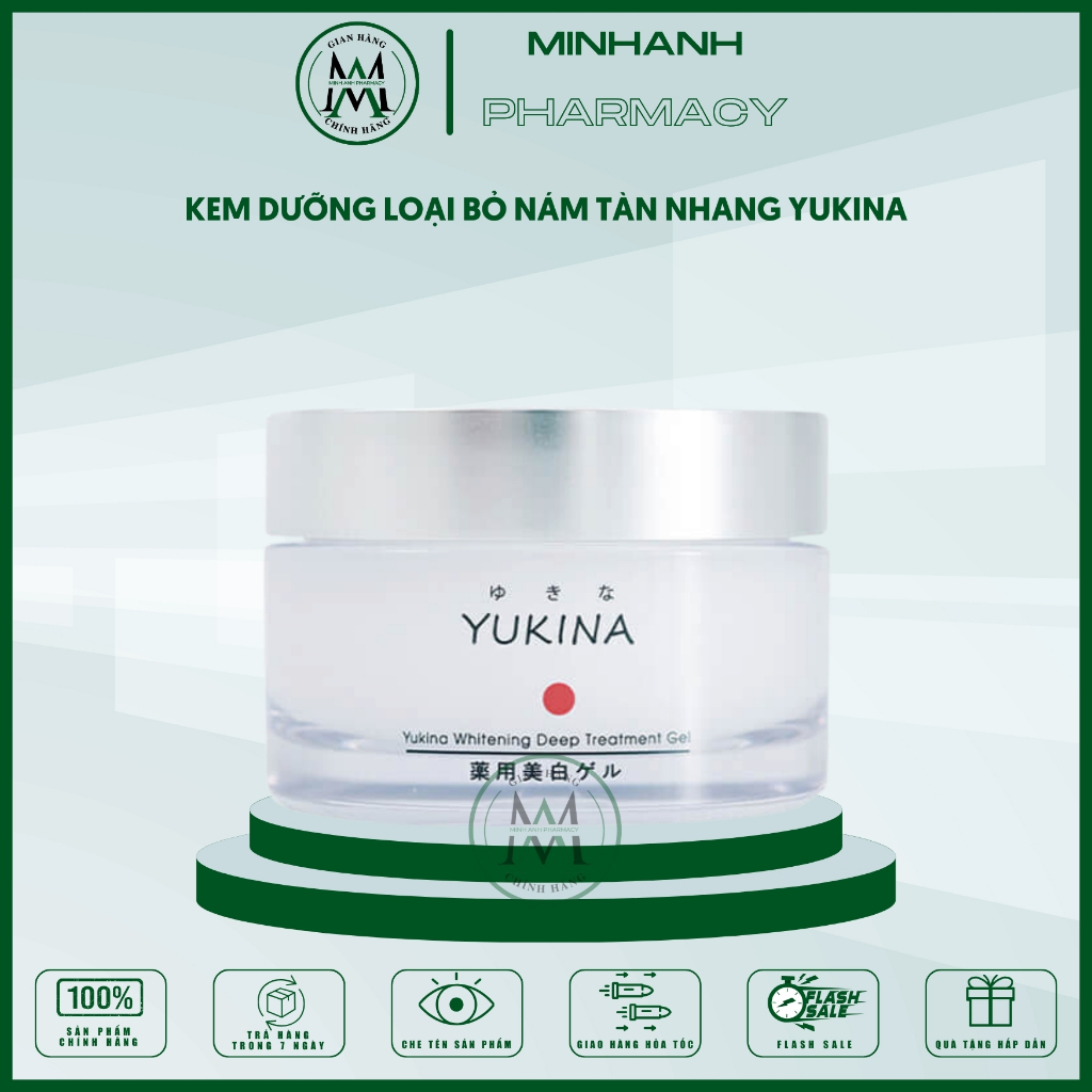 Kem loại bỏ nám chuyên sâu Yukina – Nhật Bản