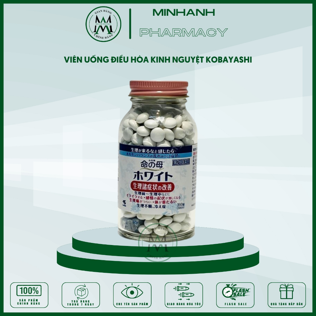 Viên uống điều hòa kinh nguyệt Kobayashi Nhật Bản 100% chính hãng