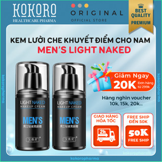 Kem Lười Che Khuyết Điểm Cho Nam MEN'S LIGHT NAKED  - Lazy Cream Light Makeup Cream Men's Che Khuyết Điểm, Nâng Tông