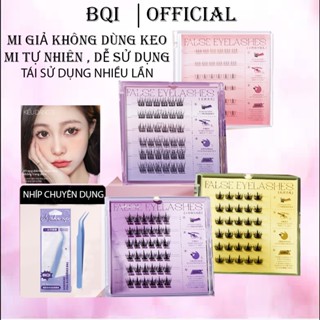 Mi giả hoa hướng dương BQI mẫu tự nhiên có sẵn keo ,dễ gắn, dễ dùng ,mắt to tự nhiên hộp lớn