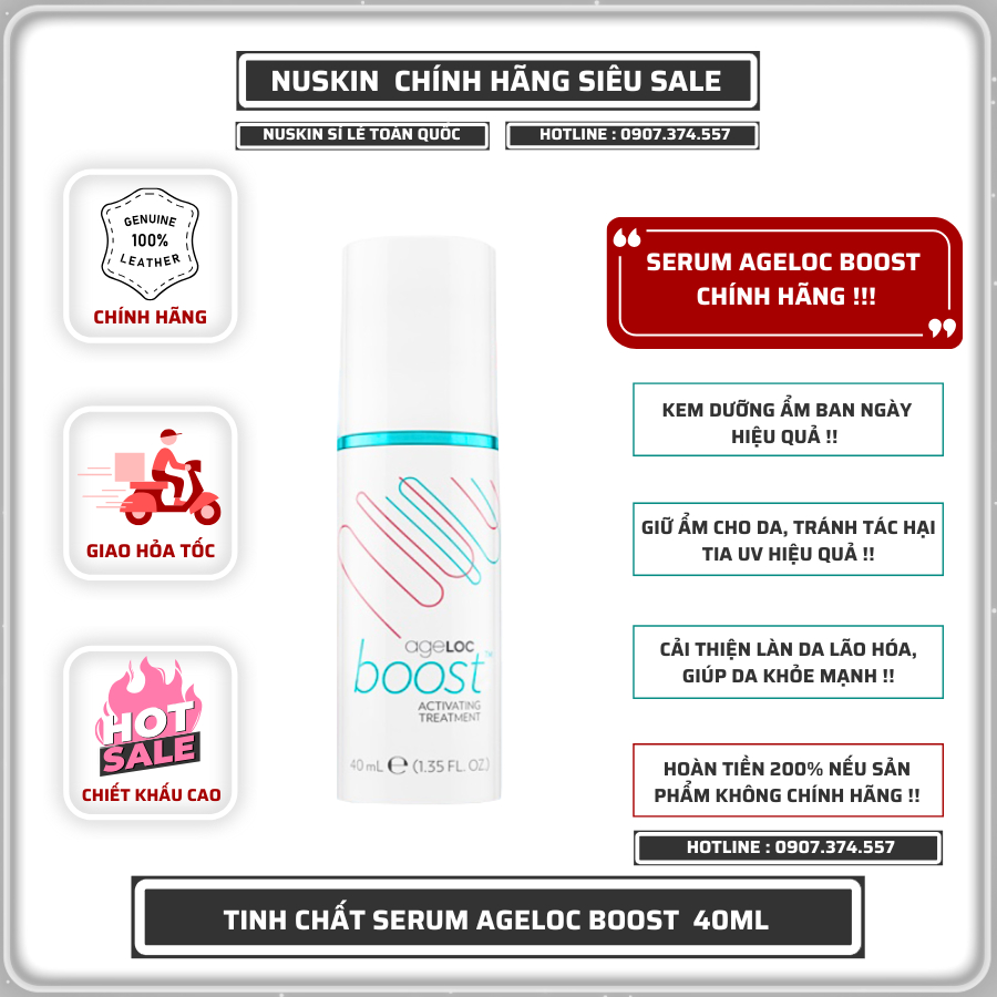 Ageloc Boost Nuskin Serum Tinh Chất Dưỡng Da