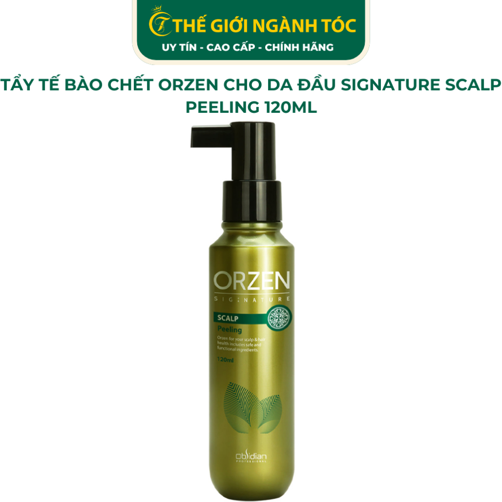 Tẩy Tế Bào Chết Orzen Cho Da Đầu Signature Scalp Peeling 120ml