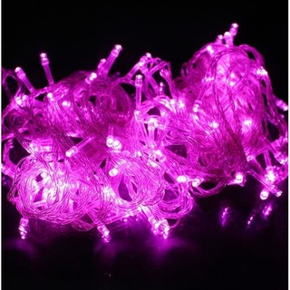 Đèn Led dây không  chớp  (màu  Hồng)~7m