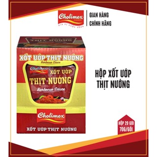 Hộp Xốt ướp thịt nướng Cholimex - Hộp 20 gói (70g/gói)