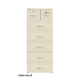   Hà Nội  Tủ nhựa Duy Tân Tabi 6 tầng 7 ngăn kéo có khóa có bánh xe 
