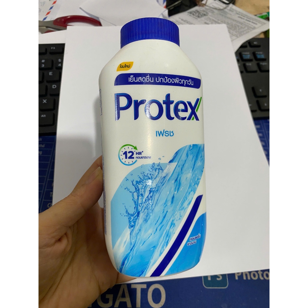 (140gram) 01 chai Phấn Lạnh Protex ICY COOL Thái Lan