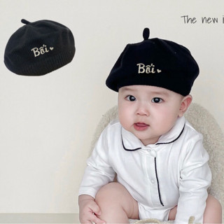  Mũ nồi len -  thêu tên bé yêu HOT TREND 