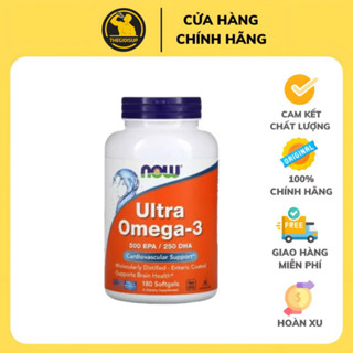 Ultra Omega 3 Viên Uống Bổ Não, Sáng Mắt, Khỏe Tim Now Ultra Omega3