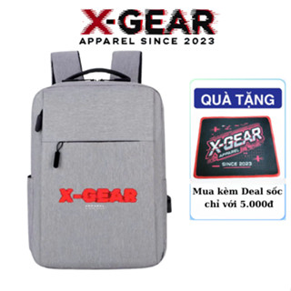 Balo laptop chống sốc chống nước cao cấp X-GEAR BLA01 có cổng sạc USB , Balo đựng laptop 15.6 17 inch kích thước lớn