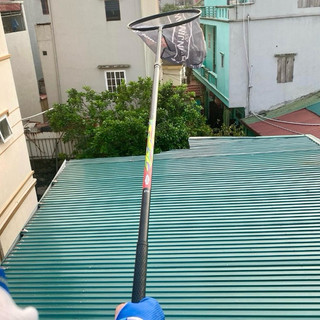 ( SALE ) Vợt Carbon BEIXIANG HOA BĂNG câu cá cán 2m1, 2m4, 2m7 & Vành 40cm, tay cầm cao su, bền đẹp chất lượng.