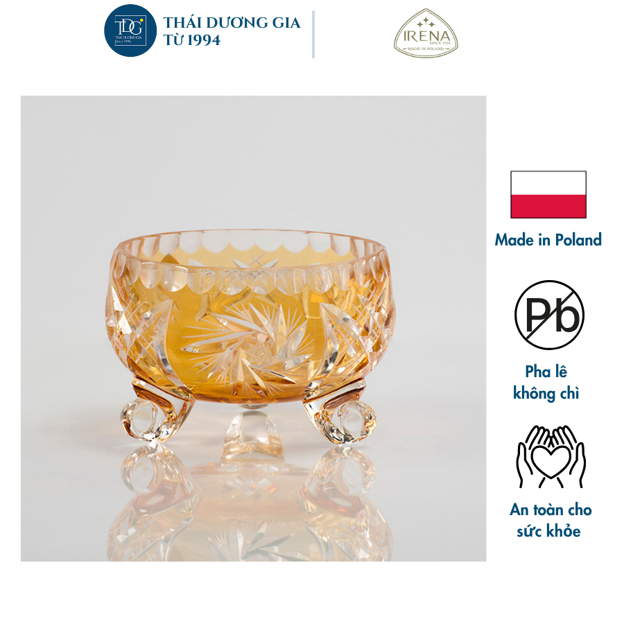 Bát pha lê không chì nhỏ 11cm Ba Lan Irena - 839151 (0001-11V)